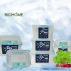 Bộ 3 hộp thực phẩm chữ nhật chữ nhật có ron Biohome - HH00485
