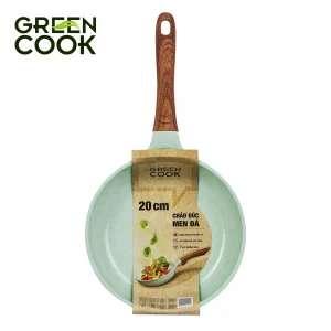 Chảo đúc men đá xanh ngọc 20cm GCP06-20IH